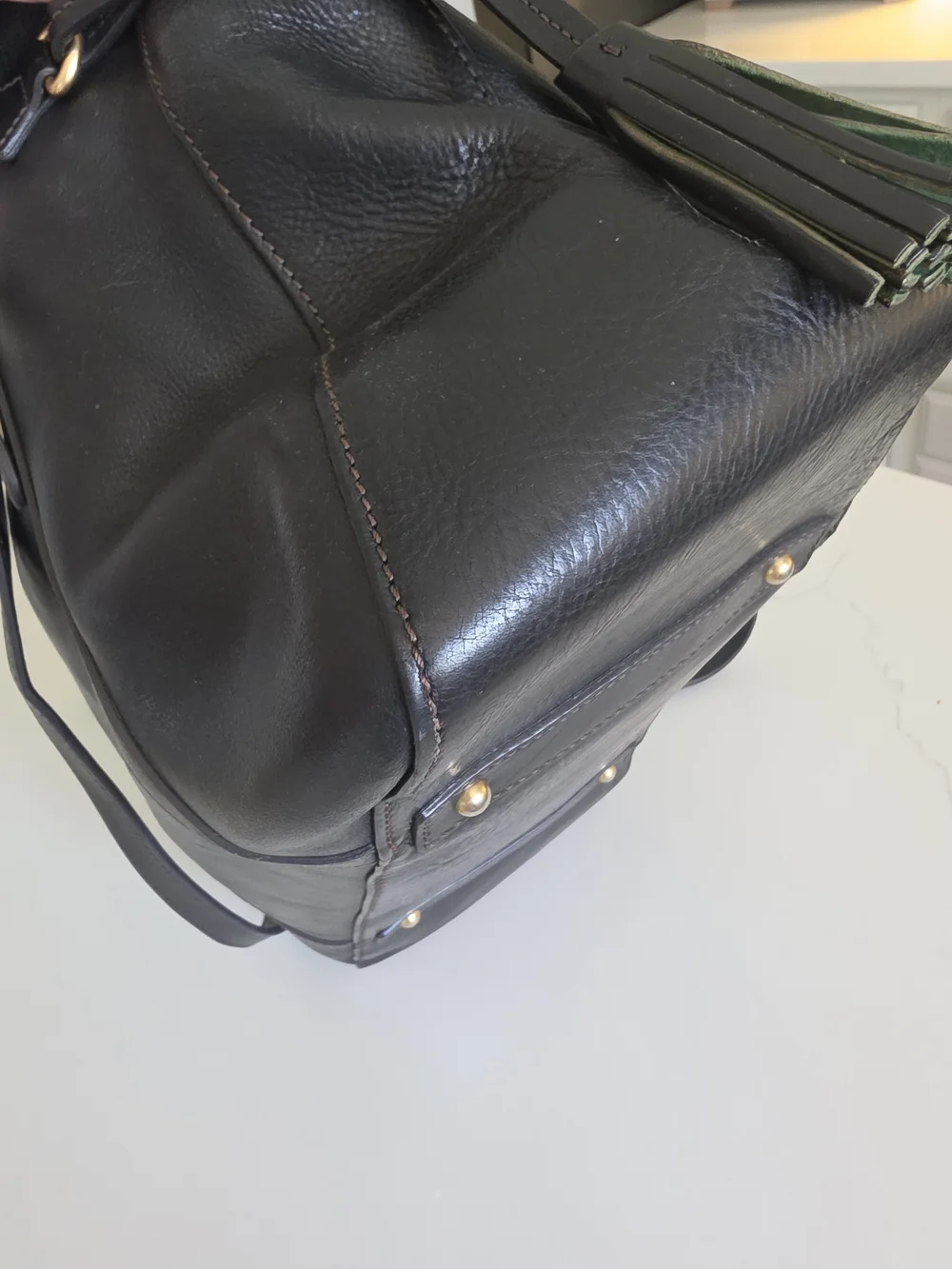 Black Dooney & Bourke Florentine Smith bag